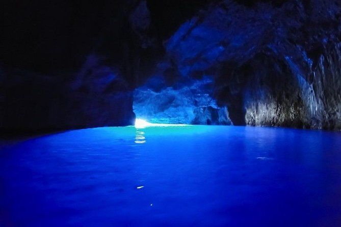 3 Hours Speed Boat tour to the Blue Cave - Our Lady of the Rocks and its island story
