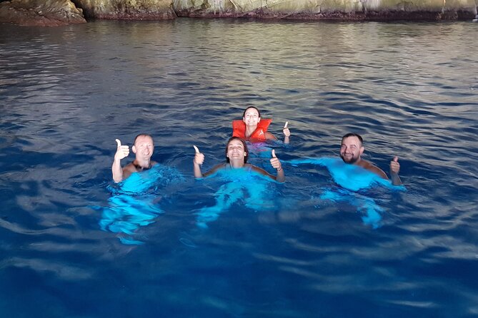 Blue Cave 3 hours GROUP tour with modern speedboat - The Blue Cave: beautiful, crowded, and weather dependent