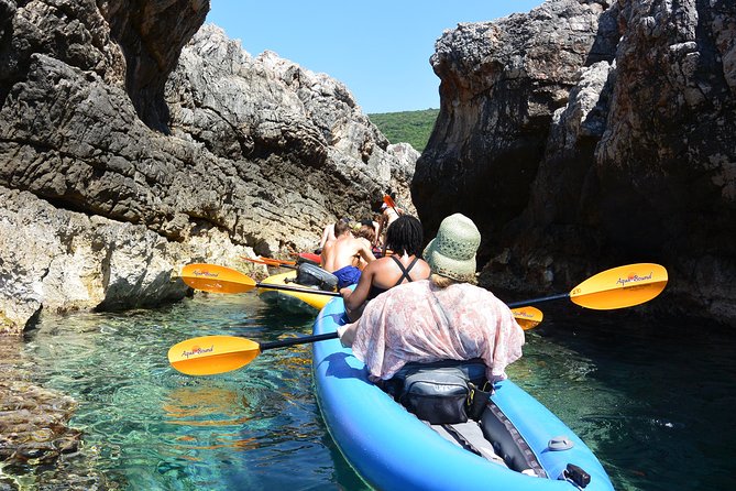 Blue Cave Kayak & Snorkel Adventure from Kotor / Tivat - Smaller caves and clear Adriatic water