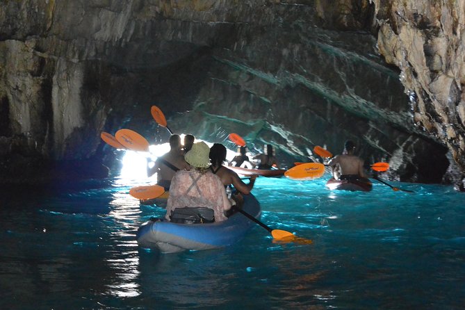 Blue Cave Kayak & Snorkel Adventure from Kotor / Tivat - Launching at Kamp Begovic and Veslo