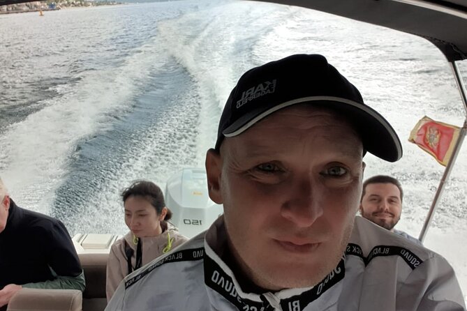 Blue Cave, Lady of Rocks , Perast and Mamula Speedboattour MW - Leaving from the Kotor meeting point