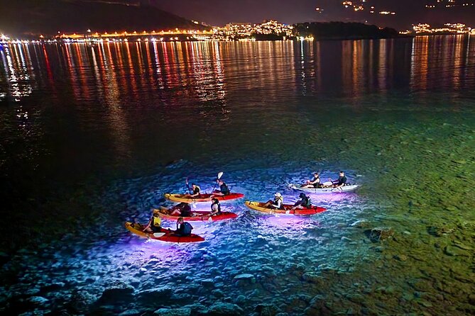 Budva: 2-Hour «Night Lights» Kayak Tour - Key points at a glance