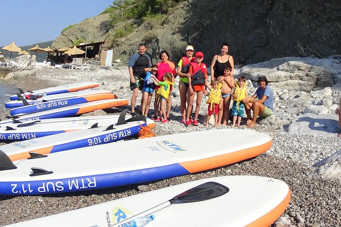 Budva Bay: Kayak & SUP Tour to Coastal Caves - Snorkeling at the Blue Lagoon