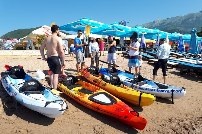 Budva: Kayak & SUP Rental - Key points to know before paddling from Azzuro Beach