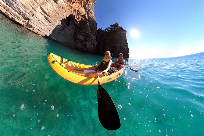 Budva: Kayak & SUP Rental - Caves, islands, and beaches at your own pace