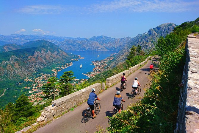 Cable car + Electric MTB from Njegos Mausoleum to Kotor bay - From Kotor Old Town to Lovcen in 20 minutes
