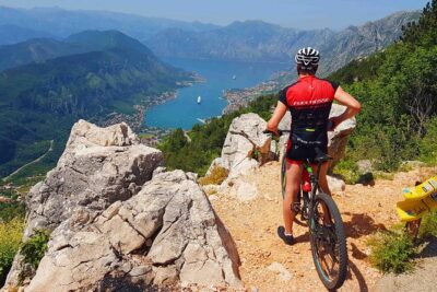 Cable car + Electric MTB from Njegos Mausoleum to Kotor bay