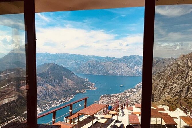 Car Trip Kotor - Lovcen Mausoleum - Cetinje Monastery and Kings castle - Climbing the 461 steps to Njegos Mausoleum