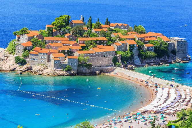 Dawn Of The City-state: Budva, Sveti Stefan, Bar, Petrovac 1 Day Tour - Sveti Stefan: a scenic first look at Montenegro’s coast