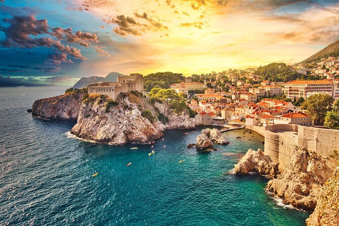 Dubrovnik Private Tour from Montenegro - Herceg Novi, stairs, mimosas, and a sunny coast