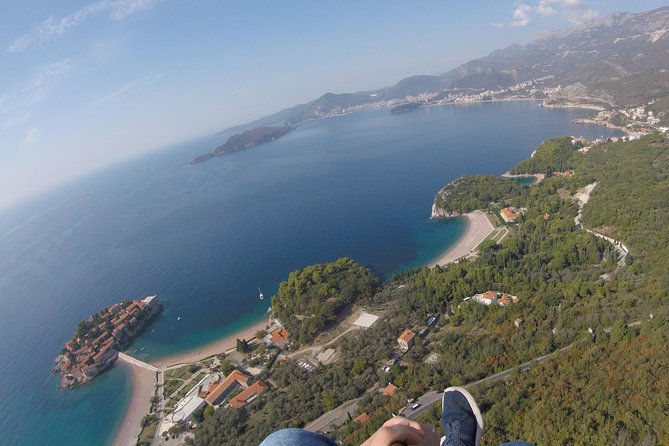 Exclusive Paragliding Montenegro - Taking Off Above Bečići Beach