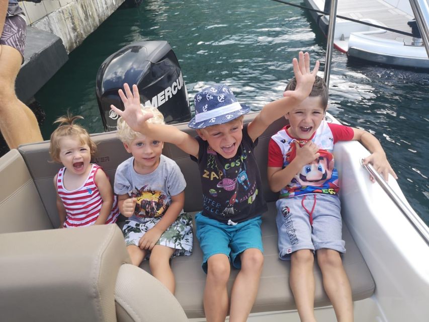 From Bay of Kotor: Blue Cave Private Speedboat Tour - Žanjic beach and the six-meter cliff jump