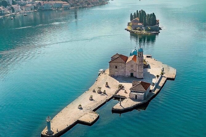 From Kotor: Boat to Blue Cave & Lady of the Rocks &Submarine Base - The Blue Cave: beautiful, busy, and weather-dependent