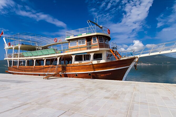 From Tivat/Kotor: Whole Boka Bay Guided Cruise, Comfortable Ship - Passing Perast and Reaching Our Lady of the Rocks