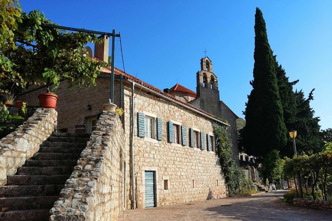 Great tour of coastal monasteries in Budva - Walking on the path of history! - The final Sveti Stefan viewpoint