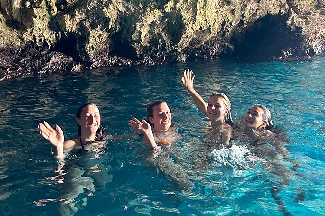 Group Guided Tour: Blue Cave Speedboat Tour in the Bay of Kotor - Entering the former submarine tunnel at Kumbor