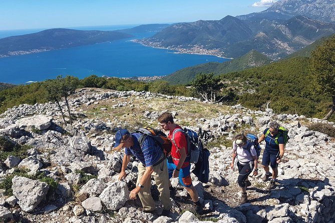 Hiking Vrmac peninsula with panoramic view on Kotor bay - Fort Vrmac and its abandoned military atmosphere