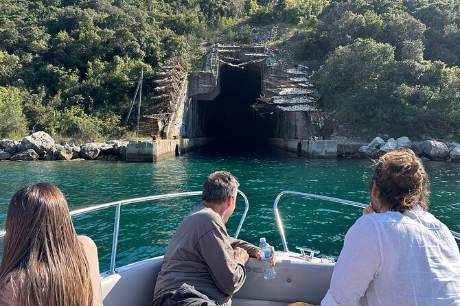 Kotor: Boka Bay Grand Explorer: 6.5-Hour Private Speedboat Tour - Cruising past Mamula Fortress