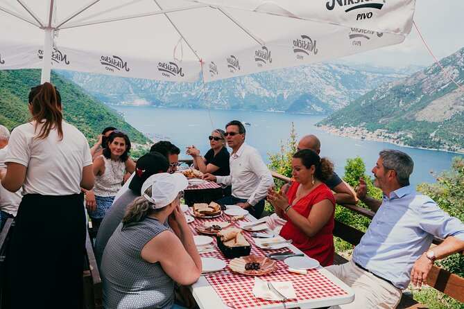 Kotor Jeep Tour: Hidden Stone Village & Food Tasting - Local Food Under the Chestnut Trees