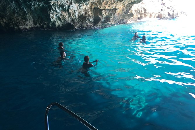 Kotor Private Speedboat Rental: Blue Cave & Lady of the Rocks - Swimming inside the Blue Cave