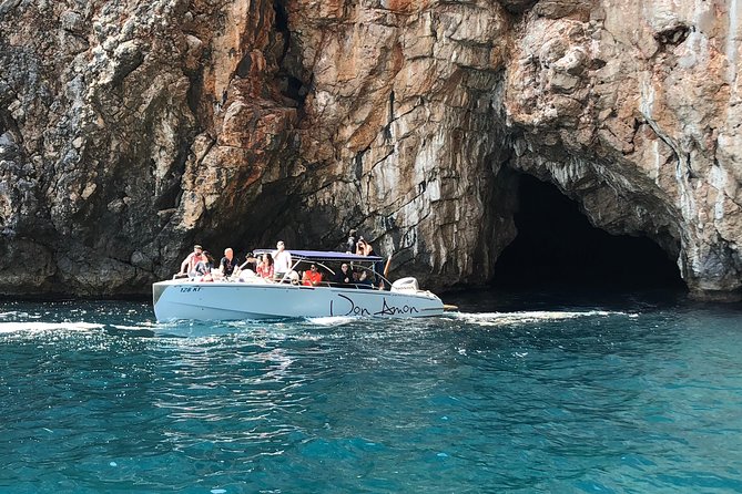 Kotor Private Speedboat Rental: Blue Cave & Lady of the Rocks - Entering Verige and the former submarine tunnels