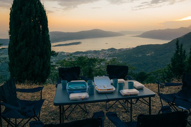 Kotor & Tivat Jeep Tour: Fortress Trails & Local Picnic - The Vrmac picnic: a quiet hour above the bay