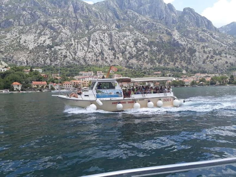 Montenegro Day Trip & Kotor Bay Short Boat Cruise - Our Lady of the Rocks by boat