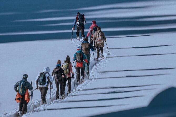 Montenegro Snowshoeing Durmitor - Starting at the Durmitor National Park kiosk