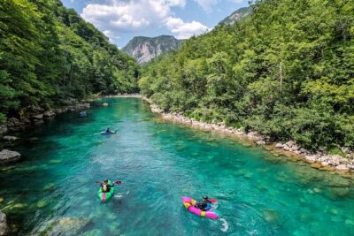 Packrafting Tara River