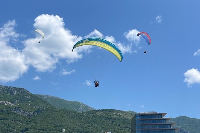 Paragliding in Budva with Certified Pilot (Free Pick-Up Included) - Seeing the Budva Riviera From Above