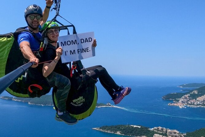 Paragliding in Budva with Certified Pilot (Free Pick-Up Included) - Booking and Weather Planning