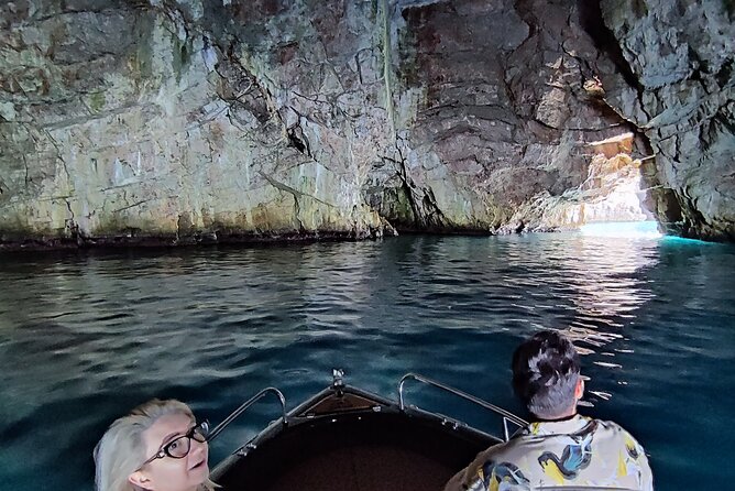 Perast-Our Lady Of The Rocks &Blue Cave-Private Tour Black Pearl - Swimming in the Blue Cave