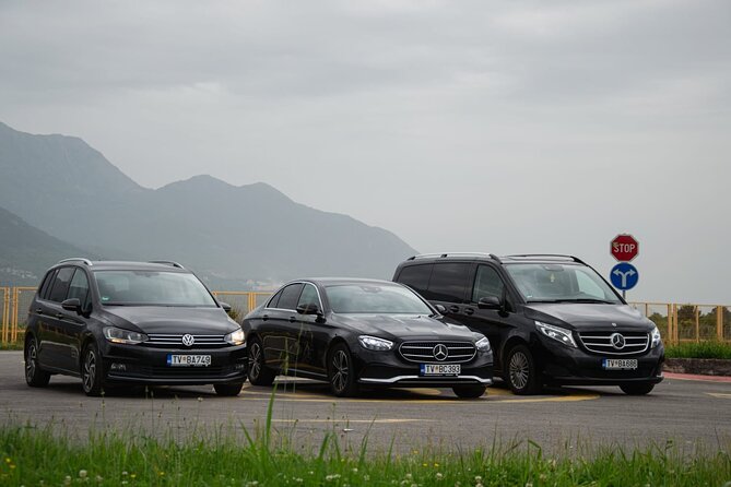 Private Transfer from Kotor or Perast to Dubrovnik airport - Leaving Kotor’s Old Town and the Bay