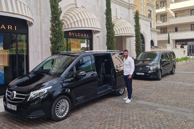 Private transfer from Podgorica airport or Podgorica to Tivat - What This Service Does Not Include