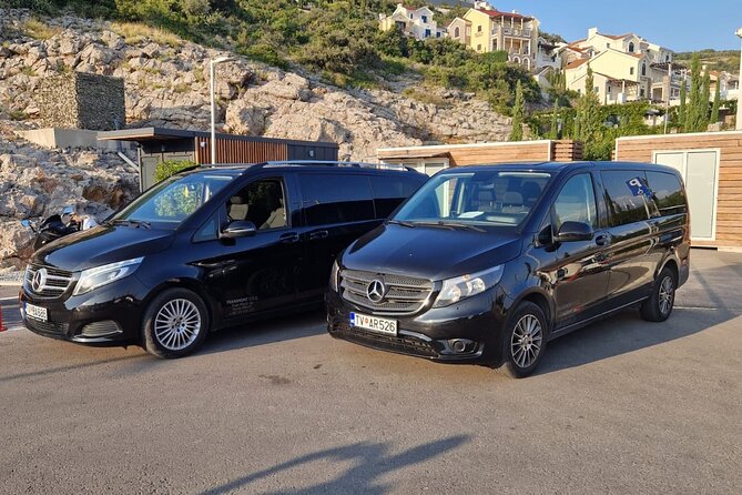 Private Transfer from Tivat or Porto Montenegro to Tivat airport - The car, comfort, and private group setup