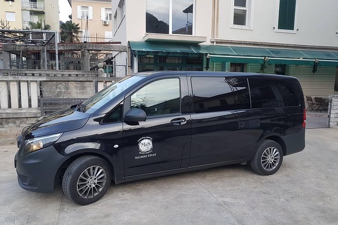 Private transfer Tivat/Kotor/Budva-Podgorica - Timing, meeting points, and small booking checks