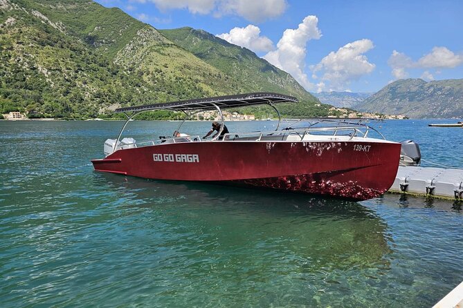 Rent a speedboat - up to 15 people(charged per hour) - The one-hour route: Our Lady of the Rocks and Kotor Bay