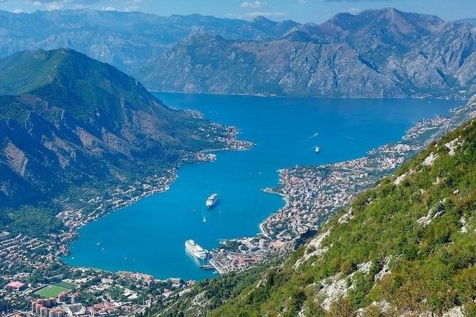 Ride the Kotor Cable Car ( Njegusi, Lovcen and Kotor Cable car) - Descending by cable car from 1,350 meters