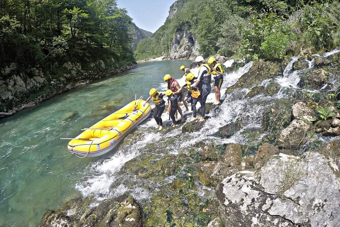 River Tara Long Rafting Tour - Getting ready for the Tara’s cold water