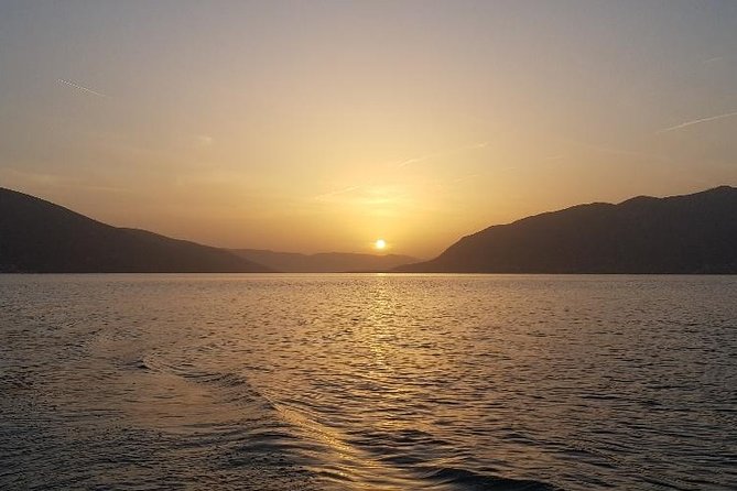 Romantic Sunset Tour in Boka Bay by Speedboat - The final pause, sunset in the middle of the bay