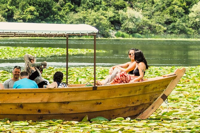 Skadar Lake National Park Guided Boat Tour with Wooden Boat - Swimming from the boat in Lake Skadar