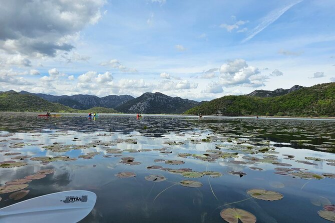 Skadar Lake on kayaks Experience with Spectacular Views - Starting on a quiet river
