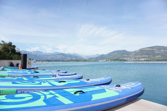 Stand-Up-Paddle Board at Bay of Kotor from Tivat or Kotor - Swim breaks and time to slow down