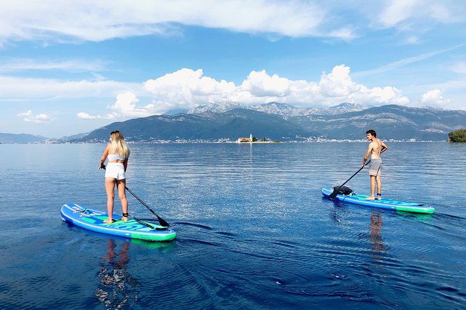 Stand-Up-Paddle Board at Bay of Kotor from Tivat or Kotor - Starting near Solila Bay
