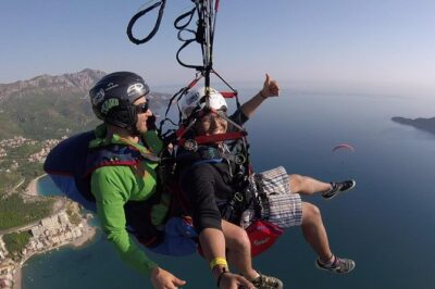 Tandem paragliding in Budva /All-inclusive
