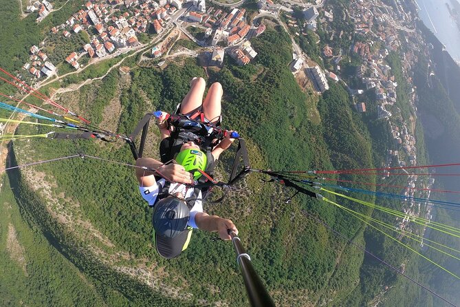 Tandem paragliding tour in Budva Montenegro - Timing, weather, and cancellation